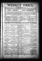Newspaper: Weekly Index. (Mineral Wells, Tex.), Vol. 3, No. 1, Ed. 1 Friday, May…