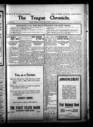 Primary view of The Teague Chronicle. (Teague, Tex.), Vol. 12, No. 11, Ed. 1 Friday, October 12, 1917