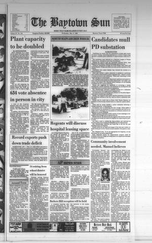 Primary view of The Baytown Sun (Baytown, Tex.), Vol. 67, No. 170, Ed. 1 Wednesday, May 17, 1989
