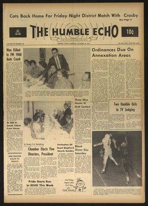 The Humble Echo (Humble, Tex.), Vol. 28, No. 42, Ed. 1 Thursday, October 19, 1967