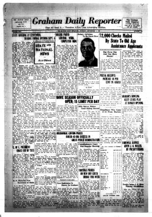 Primary view of Graham Daily Reporter (Graham, Tex.), Vol. 2, No. 308, Ed. 1 Tuesday, September 1, 1936