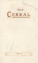 Journal/Magazine/Newsletter: The Corral, Volume 11, Number 1, Spring, 1919