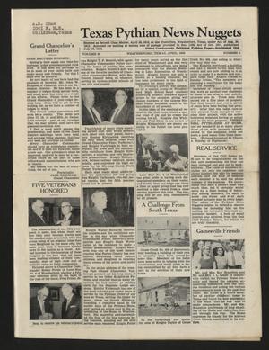 Texas Pythian News Nuggets (Weatherford, Tex.), Vol. 46, No. 2, Ed. 1 Sunday, April 1, 1956