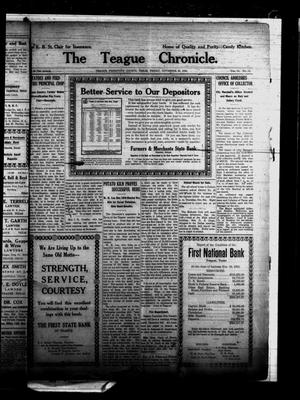 Primary view of The Teague Chronicle. (Teague, Tex.), Vol. 10, No. 19, Ed. 1 Friday, November 26, 1915