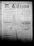 Newspaper: El Aldeano (Uribeño, Tex.), Vol. 2, No. 50, Ed. 1 Sunday, November 1,…
