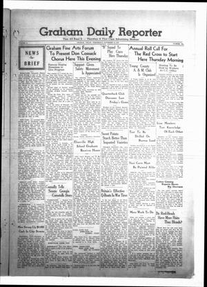 Primary view of Graham Daily Reporter (Graham, Tex.), Vol. 6, No. 64, Ed. 1 Wednesday, November 15, 1939