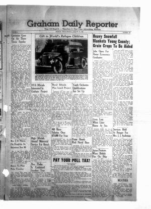 Primary view of object titled 'Graham Daily Reporter (Graham, Tex.), Vol. 6, No. 122, Ed. 1 Monday, January 22, 1940'.