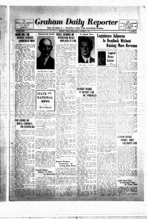 Primary view of Graham Daily Reporter (Graham, Tex.), Vol. 4, No. 47, Ed. 1 Wednesday, October 27, 1937