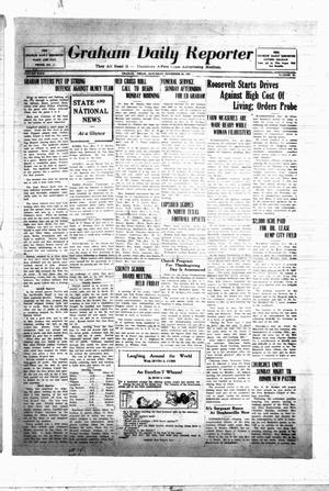 Graham Daily Reporter (Graham, Tex.), Vol. 4, No. 68, Ed. 1 Saturday, November 20, 1937