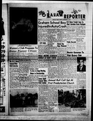 Primary view of object titled 'The Graham Reporter (Graham, Tex.), Vol. 3, No. 6, Ed. 1 Monday, September 18, 1961'.