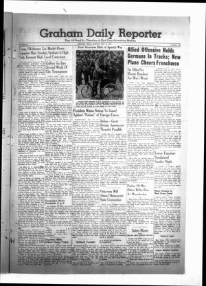 Graham Daily Reporter (Graham, Tex.), Vol. 6, No. 230, Ed. 1 Monday, May 27, 1940