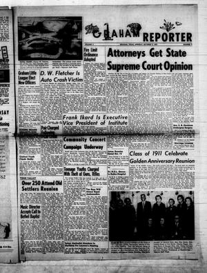 Primary view of object titled 'The Graham Reporter (Graham, Tex.), Vol. 3, No. 9, Ed. 1 Monday, October 9, 1961'.