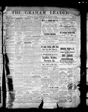 Primary view of The Graham Leader. (Graham, Tex.), Vol. 16, No. 31, Ed. 1 Wednesday, March 2, 1892