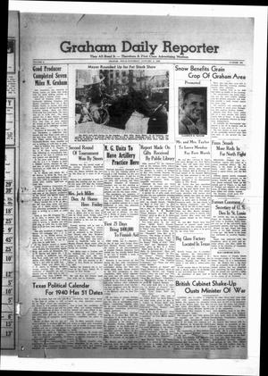 Primary view of Graham Daily Reporter (Graham, Tex.), Vol. 6, No. 109, Ed. 1 Saturday, January 6, 1940