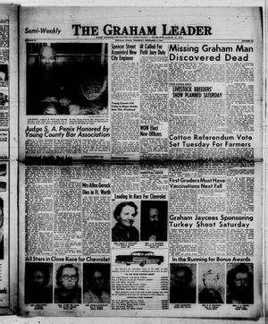 Primary view of The Graham Leader (Graham, Tex.), Vol. 82, No. 32, Ed. 1 Thursday, December 5, 1957