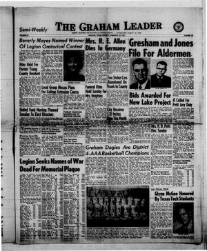 Primary view of The Graham Leader (Graham, Tex.), Vol. 81, No. 43, Ed. 1 Monday, February 25, 1957
