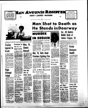 San Antonio Register (San Antonio, Tex.), Vol. 45, No. 20, Ed. 1 Friday, August 20, 1976