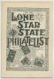 Journal/Magazine/Newsletter: Lone Star State Philatelist, Volume 5, Number 4, November 1897