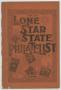 Journal/Magazine/Newsletter: Lone Star State Philatelist, Volume 4, Number 3, April 1897