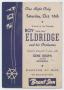 Pamphlet: Advertisement for Roy Eldridge and his Orchestra at the Brant Inn, Bu…