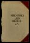 Book: Travis County Deed Records: Deed Record 270 - Mechanics Liens