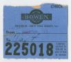 Primary view of [Baggage Tag 225018]