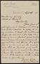 Letter: [Letter from Searcy Gavell to Henry Sayles, September 12, 1897]