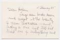 Letter: [Letter from Waldo Stewart to Helen Corbitt, January 5, 1965]