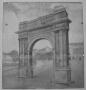 Thumbnail image of item number 1 in: '[Painting of an Arch]'.