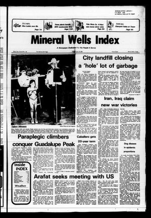 Mineral Wells Index (Mineral Wells, Tex.), Vol. 82, No. 63, Ed. 1 Sunday, July 18, 1982