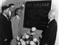 Photograph: [Dedication of First Lee College Building #2]
