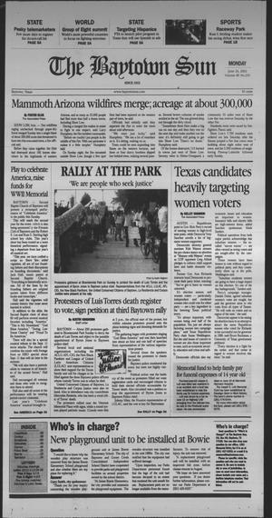 Primary view of The Baytown Sun (Baytown, Tex.), Vol. 80, No. 210, Ed. 1 Monday, June 24, 2002