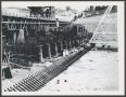 Photograph: [Construction of the Denison Dam Intake Structure]
