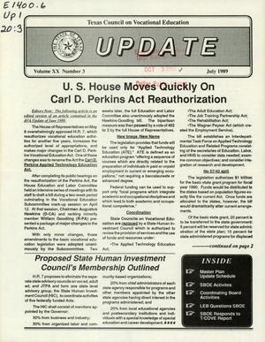 Update, Volume 20, Number 3, July 1989