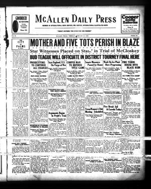 Primary view of McAllen Daily Press (McAllen, Tex.), Vol. 9, No. 55, Ed. 1 Thursday, February 21, 1929