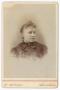 Photograph: [Portrait of an Young Woman With Large Bow Collar]