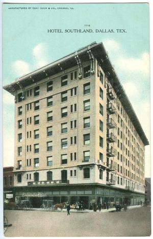 [Drawing of Hotel Southland]