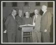 Photograph: [Dr. John F. Fulton and Others at the Army Medical Library]