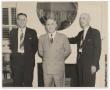 Photograph: [Photograph of Revs. T. B. Gallaher, T. B. Hay, and C.T. Caldwell]