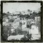 Photograph: Glass Slide of the Galilee Mountain Town of Safed (Israel)
