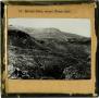 Photograph: Glass Slide of Mount Nebo, Where Moses Died