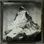 Photograph: Glass Slide of the Matterhorn (Switzerland & Italy)