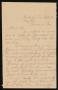 Letter: [Letter from V. E. Simmons to C. C. Clarke, September 1, 1896]