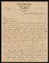 Letter: [Letter from M. A. Thomas to C. C. Cox, January 23, 1923]