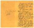 Letter: [Card from Sid E. Pass to Truett Latimer, 1957~]
