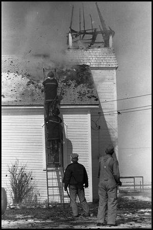 Primary view of [Church Steeple Fire]