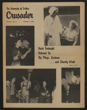 Crusader (Irving, Tex.), Vol. 1, No. 2, Ed. 1 Thursday, October 7, 1976