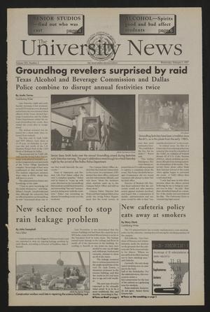 The University News (Irving, Tex.), Vol. 25, No. 2, Ed. 1 Wednesday, February 5, 1997