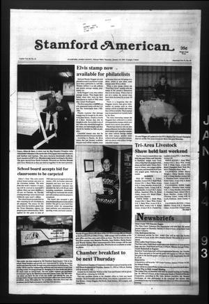 Stamford American (Stamford, Tex.), Vol. 71, No. 42, Ed. 1 Thursday, January 14, 1993