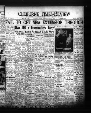 Primary view of Cleburne Times-Review (Cleburne, Tex.), Vol. 30, No. 211, Ed. 1 Tuesday, June 11, 1935